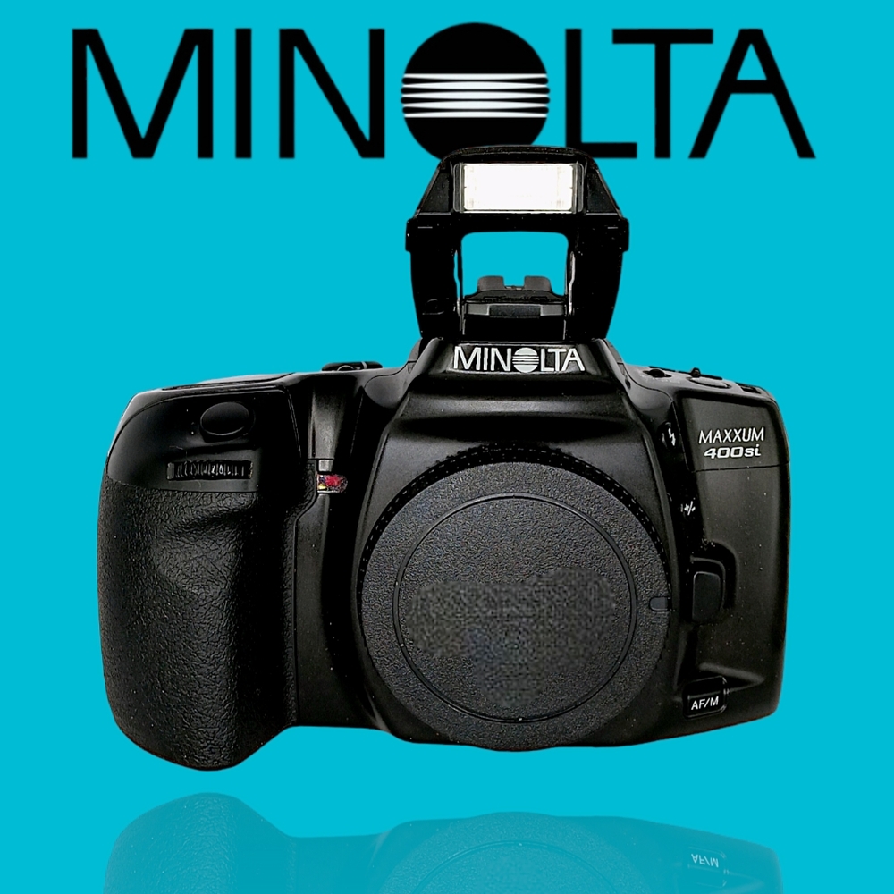 Minolta Maxxum 400si 35mm SLR Camera Body Only w/Strap